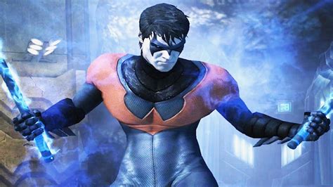 Injustice Gods Among Us New 52 Nightwing Super Attack Moves Ipad