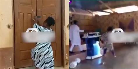 Drama As Pastors Wife Locks Church Stops Husband From Marrying