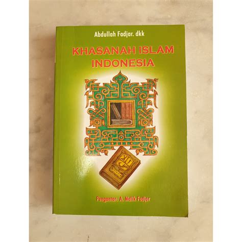 Jual Buku Khasanah Islam Indonesia Pre Owned Shopee Indonesia