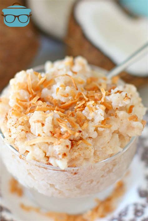 Crock Pot Coconut Rice Pudding Video The Country Cook