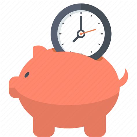 Banking Business Finance Flat Design Guardar Piggy Bank Save