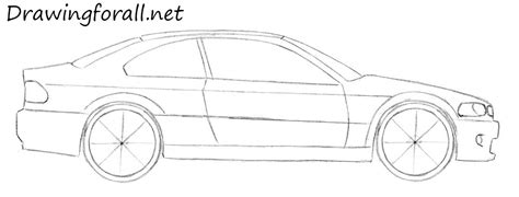 Drawing a car step by step never got easier than this! How to Draw a Car for Beginners | Drawingforall.net