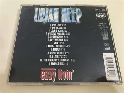 Uriah Heep Easy Livin Plak Cd Dvd Satın Al