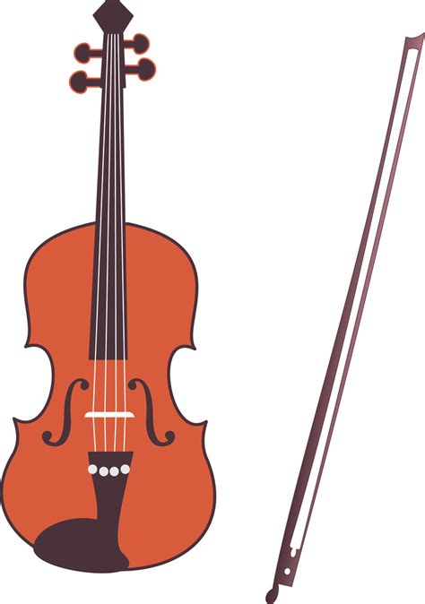Vector Graphics Of Violin Free Svg