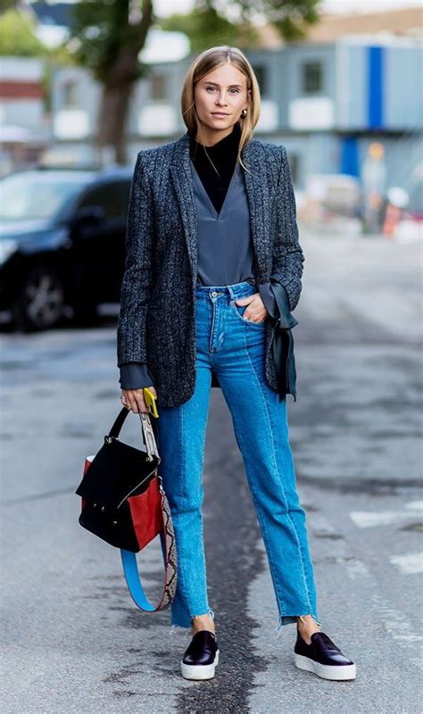 13 outfits that prove high waisted jeans are eternally chic ideias fashion estilos estilo de rua