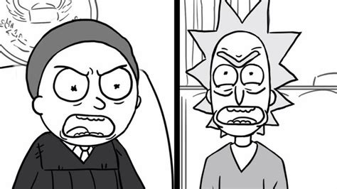 Rick And Morty Reenact The Craziest Court Transcript Ever