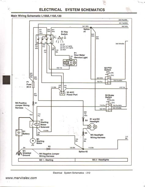 Wiring Diagram For John Deere L120 Afzalyna