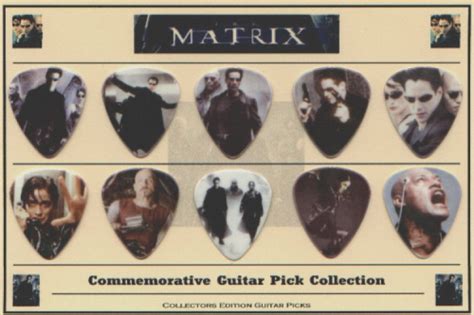 The Matrixcommemorative Guitar Pick Collection