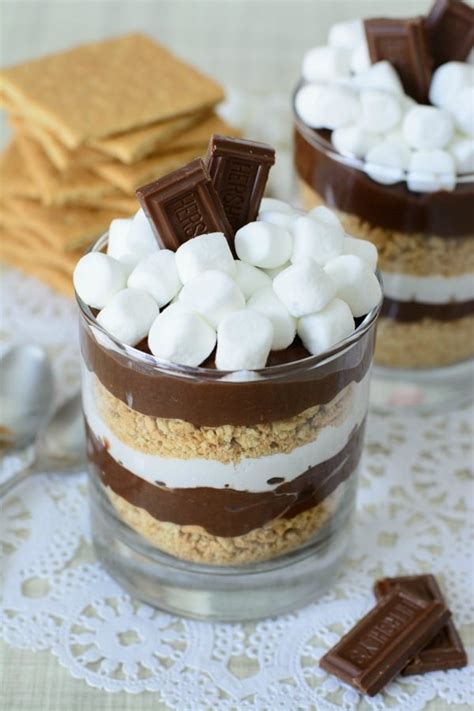 Easy No Cook Smores Parfait Recipe No Fire And Only 4 Ingredients