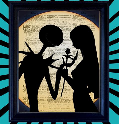 Popular Items For Jack And Sally On Etsy Nightmare Before Christmas