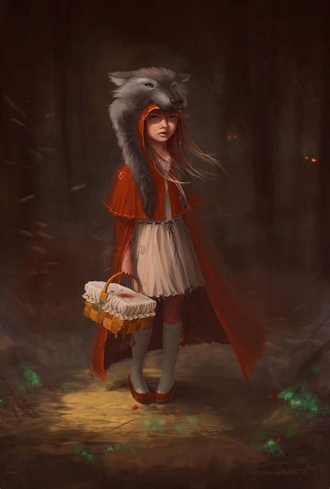 Red Riding Hood By Sneznybars On Deviantart