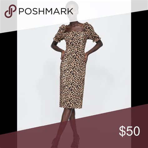 Vind fantastische aanbiedingen voor square neck dress. Zara Leopard dress | Leopard dress, Dresses, Dress brands
