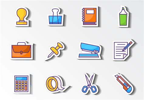 Microsoft Office Icons Vector At Collection Of
