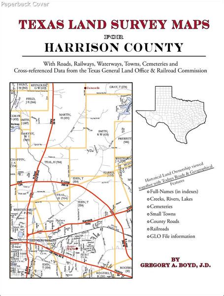 Texas Land Survey Maps For Harrison County Arphax Publishing Co