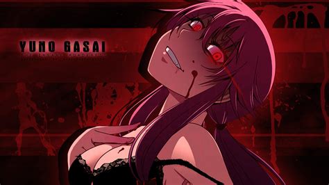 Yuno Gasai [mirai Nikki] Wallpaper 1920x1080 By Awakenedpredator On Deviantart