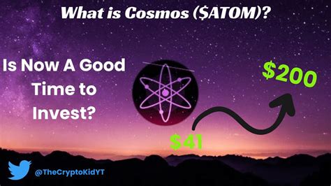 What Is Cosmos Atom Is Cosmos A Good Investment Right Now Youtube