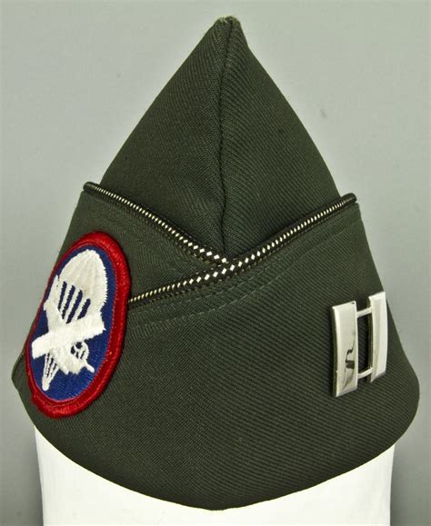 Us Army Airborne Captains Garrison Cap Military Headgears