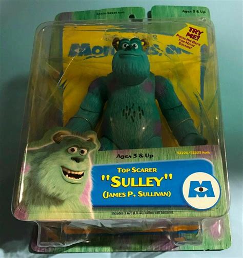 Disney Pixar Monsters Inc Top Scarer Sulley James P Sullivan