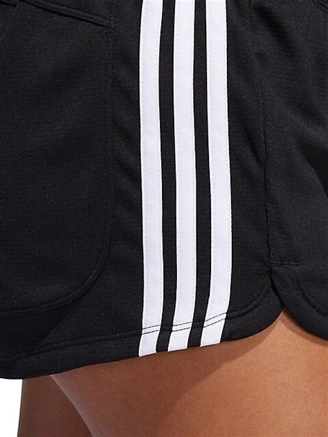 Adidas Training Aeroready Climalite Pacer 3 Stripes Knit Quarter Shorts Thebay