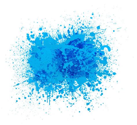 Blue Paint Splatter Stock Photos Pictures And Royalty Free Images Istock