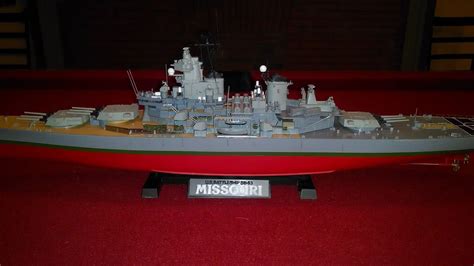 Tamiya Us Battleship Bb 63 Missouri Boat Plastic Model Military Ship
