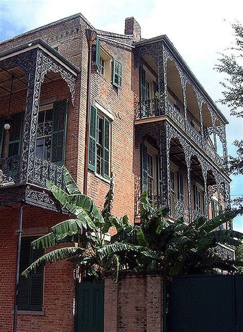 The French Bring Their Architecture To New Orleans Wrought Iron