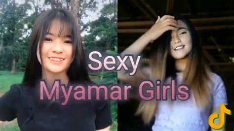 sexy girls of myanmar tiktok compilation april 2021 youtube