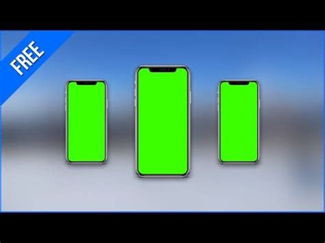 Smartphones #1 / Green Screen - Chroma Key - YouTube en 2020 | Clave de color, Chroma key, Favores