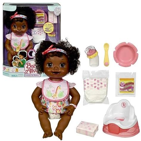 Baby Alive Learns To Potty African American Hasbro Baby Alive
