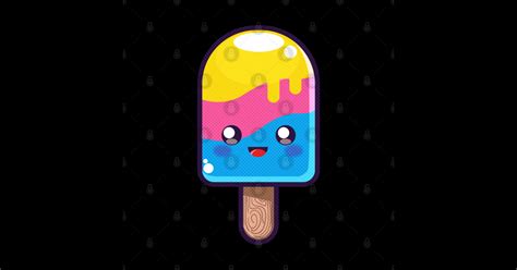 Kawaii Tri Flavor Ice Pops Popsicleicecream Ice Pop Cute Funy