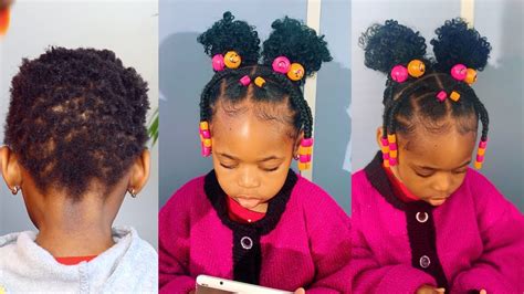 Amazing Transformation On Very Short 4c Natural Hair Kids Hairstyles