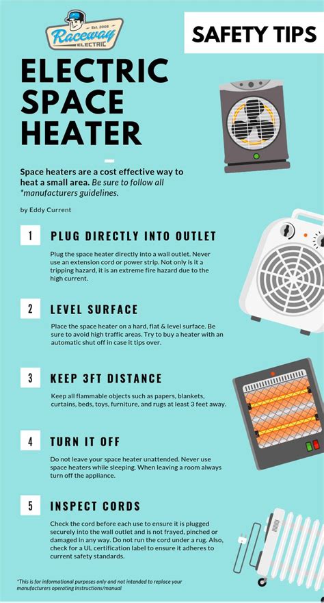 Electric Space Heater Safety Tips Safety Tips Space Heater Safety