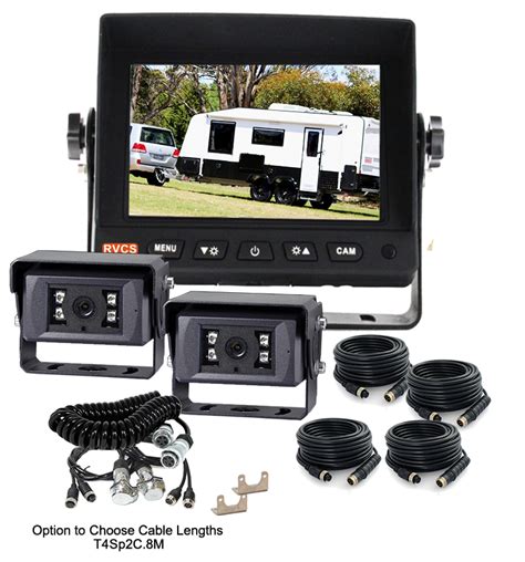 Caravan Kits 5 Monitor 2 Camera Suzie Cable Kits The Best Top Of