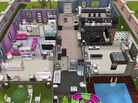 Well you can make similar like them. The Sims Freeplay- House Design Competition Winners ...