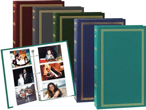 Pioneer Stc 46 3 Ring 4 X 6 Photo Album Color Cover