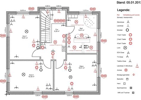 Schaltplan eines thermostats für eine fußbodenheizung. 6 Tipps zur richtigen Elektroplanung