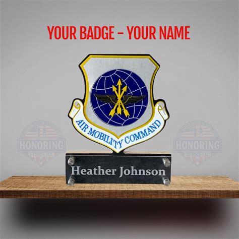 Custom Military Badge Name Plate Etsy