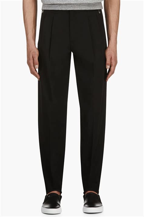 I have some of the budget options from j. Lyst - Public school Black Wool Stirrup Trousers in Black ...