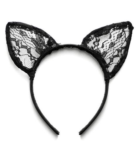 Cat Ear Headbands Rhinestone Pearls Furry Meowingtons
