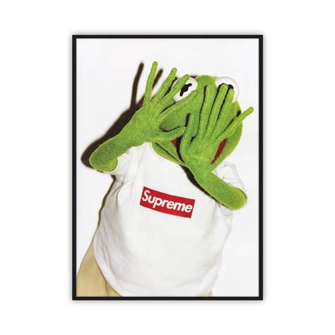 Supreme Kermit A3 Poster Etsy