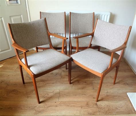 Shop with afterpay on eligible items. Antiques Atlas - Danish Mid Century Dining Chairs Johannes ...