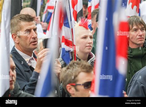 Britain First A Far Right Nationalist Political Party Demonstrate