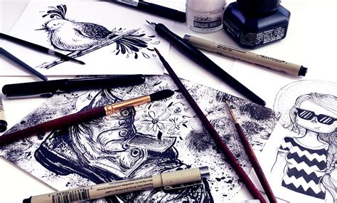 Pen & ink drawing tutorials | beginners introduction to crosshatching & basic strokes. Pen and Ink Illustration: The Basics for Creating Magical ...