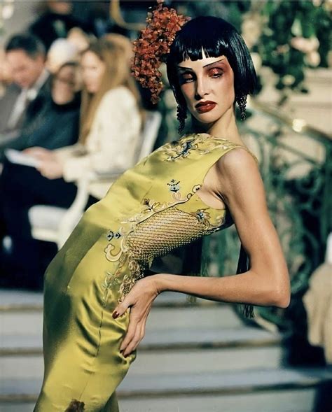 John Galliano For Christian Dior 90s Fashion Model