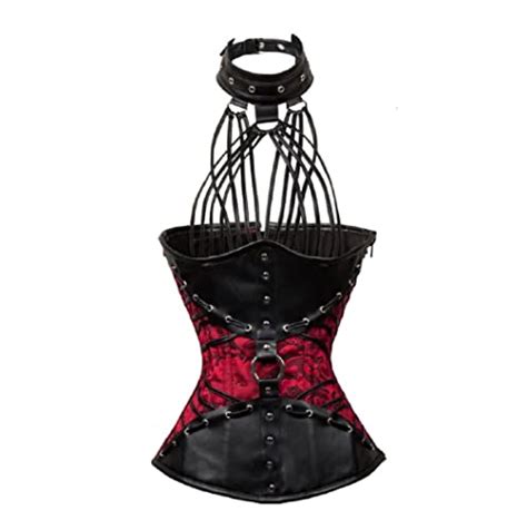 top totty tania sexy red saucy role play erotic luxury steampunk corset ta21638 ggt boutique