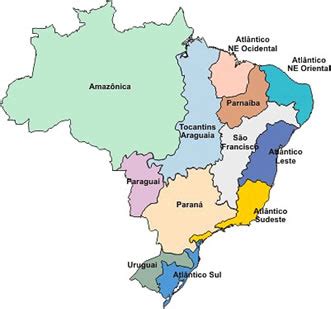 Bacias hidrográficas do Brasil Mundo Educação