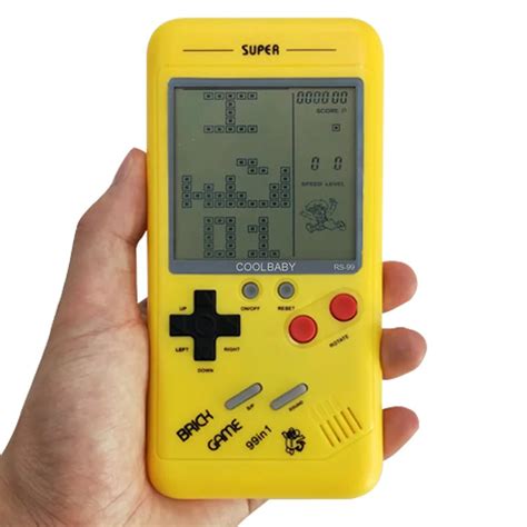 Buy Classic Tetris Game Handheld Game Console Built In