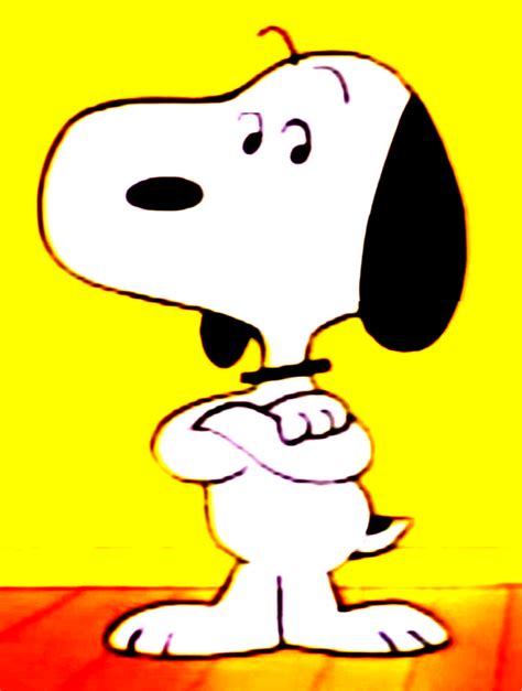 Snoopy Posing With Arms Crossed By Bradsnoopy97 On Deviantart