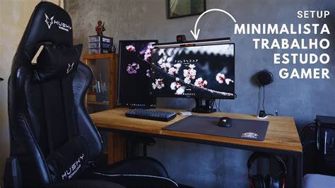 Meu Setup Minimalista Gamer Trabalho E Estudo Youtube