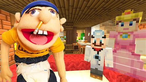 Minecraft Wii U Nintendo Fun House Jeffys Visit Sml